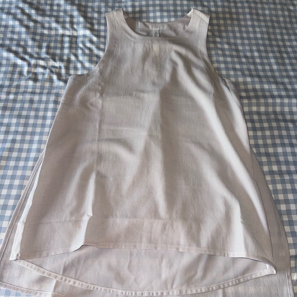 Beige Lululemon High-Low Tunic Top